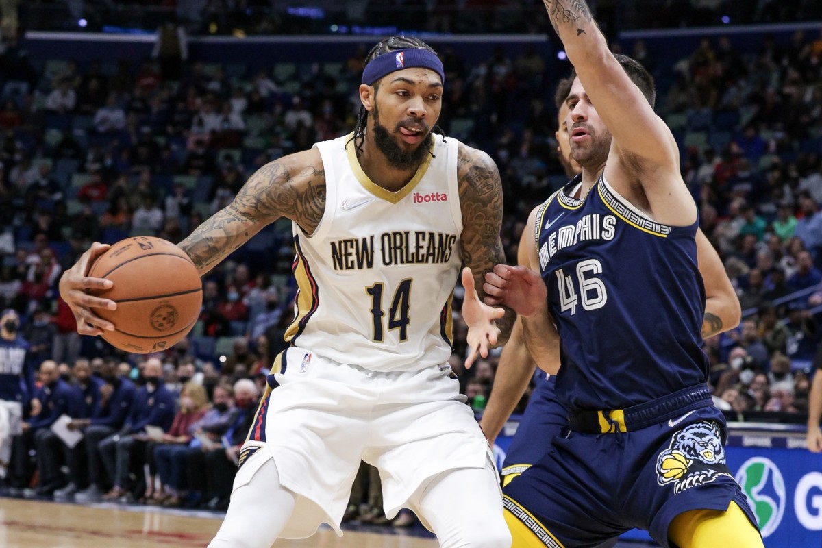 New Orleans Pelicans forward Brandon Ingram